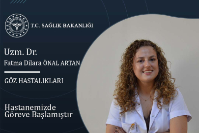 Uşak eğitim ve Araştırma Hastanesine Yeni Göz Hekimi