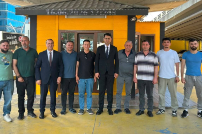 VALİ KARTAL TAKSİCİ VE ÇAYOCAĞI ZİYARETI YAPTI